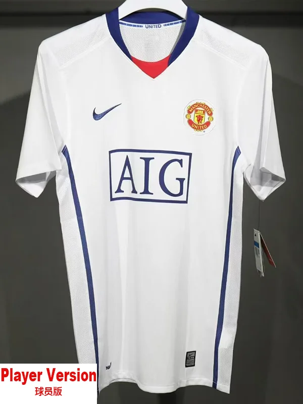 Manchester United 2008/09 Retro Away Jersey Player Version - Front View Manchester United 2008/09 Retro Away Jersey Player Version - Front View | KFCOOL