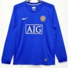 Manchester United 2008/09 Retro Third Long Sleeve Jersey Fan Version - Front View | KFCOOL