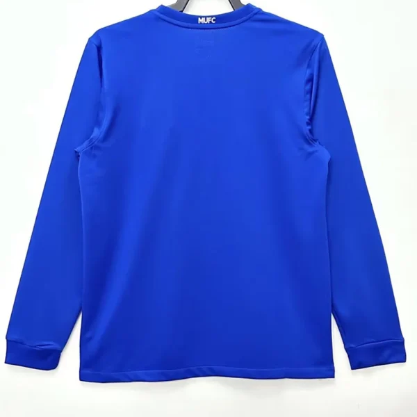 Manchester United 2008/09 Retro Third Long Sleeve Jersey Fan Version - Back View | KFCOOL
