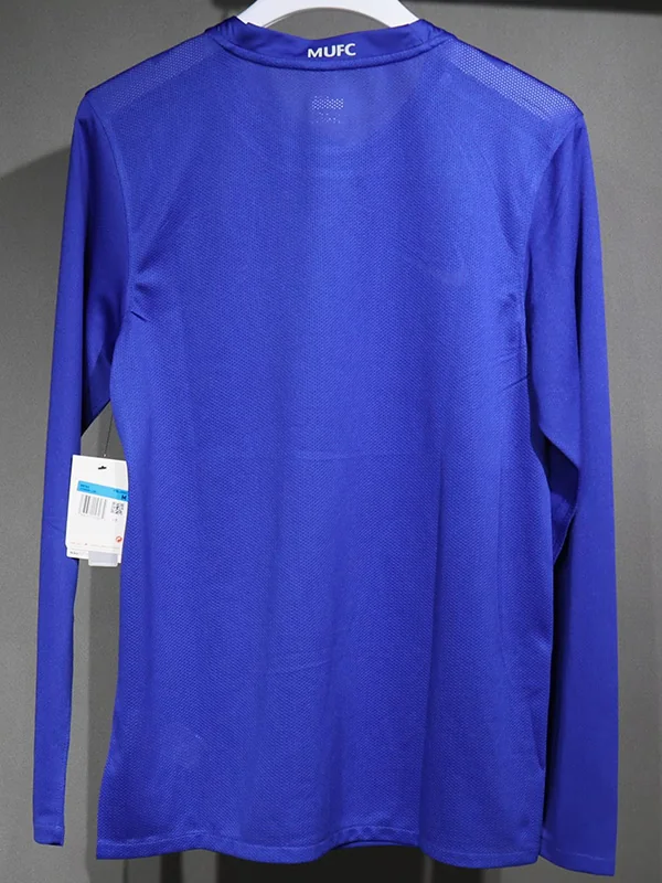 Manchester United 2008/09 Retro Third Long Sleeve Jersey Player Version - Back View | KFCOOL