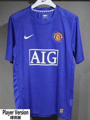 Manchester United 2008/09 Retro Third Jersey Player Version - Front View | KFCOOL