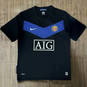 Manchester United 2009/10 Retro Away Jersey Fan Version - Front View | KFCOOL