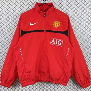 Manchester United 2010/11 Retro Windbreaker - Front View | KFCOOL