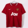 Manchester United 2011/12 Retro Home Jersey Fan Version - Front View | KFCOOL