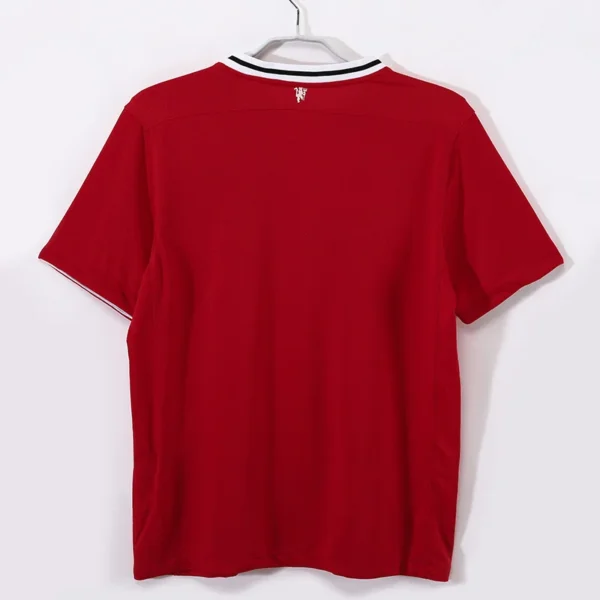 Manchester United 2011/12 Retro Home Jersey Fan Version - Back View | KFCOOL