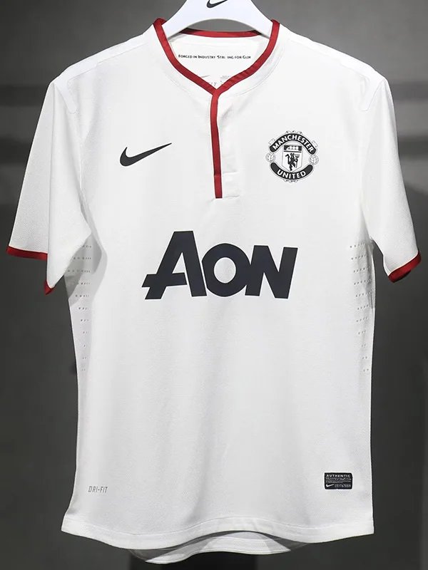 Manchester United 2012/13 Retro Away Jersey Player Version - Detail View 4 | KFCOOL