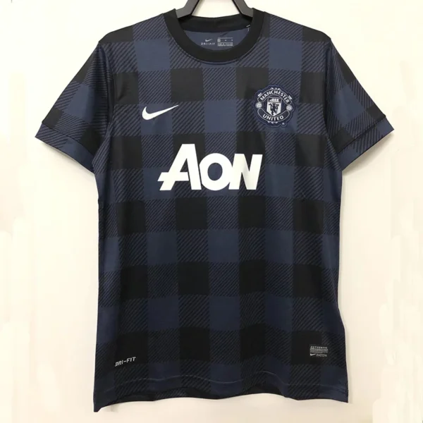 Manchester United 2013/14 Retro Away Jersey Fan Version - Front View | KFCOOL