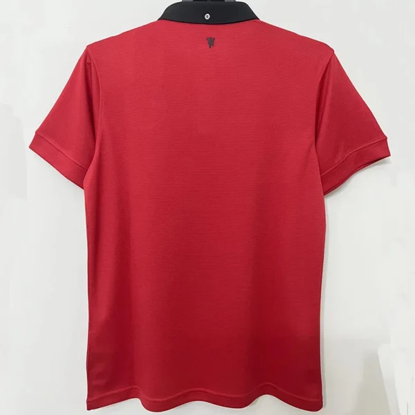 Manchester United 2013/14 Retro Home Jersey Fan Version - Back View | KFCOOL