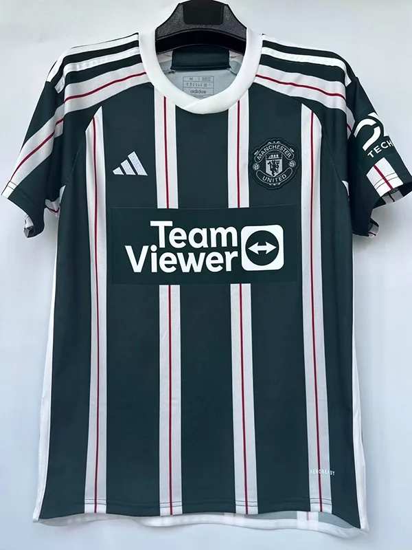 Manchester United 2023/24 Away Jersey Fan Version - Front View | KFCOOL