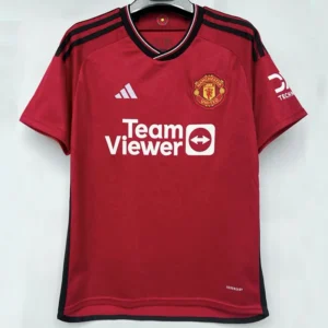 Manchester United 2023/24 Home Red Jersey Fan Version - Front View Manchester United 2023/24 Home Red Jersey Fan Version - Front View | KFCOOL