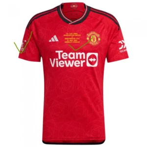 Manchester United 2023/24 Home Jersey Fan Version - Front View | KFCOOL