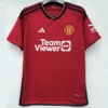 Manchester United 2023/24 Home Jersey Fan Version - Back View | KFCOOL