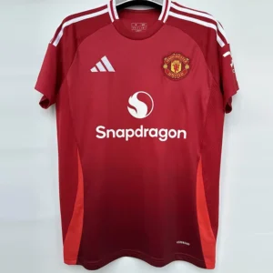 Manchester United 2024/25 Home Jersey Fan Version - Front View | KFCOOL