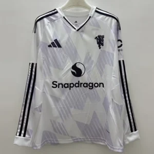 Manchester United 2025/26 Away Long Sleeve Jersey Fan Version - Front View | KFCOOL