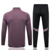 Manchester United 2025/26 Grey Purple Jacket Tracksuit - Back View - KFCool – Football Jerseys & Soccer Kits Store Manchester United 2025/26 Grey Purple Jacket Tracksuit - Back View | KFCOOL