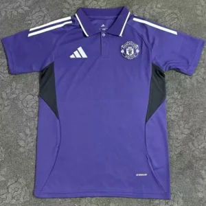 Manchester United 2025/26 Polo Shirt - Front View Manchester United 2025/26 Polo Shirt - Front View | KFCOOL