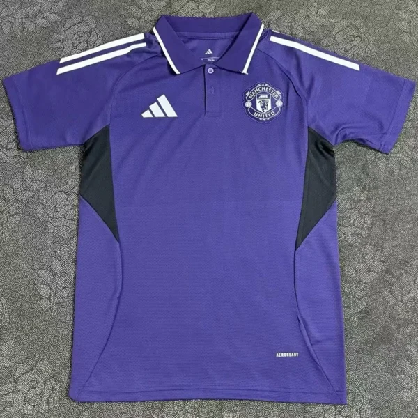 Manchester United 2025/26 Polo Shirt - Front View | KFCOOL