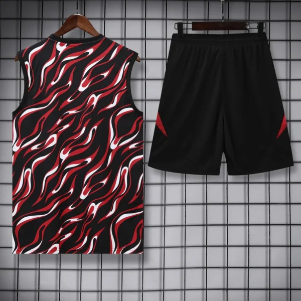 Manchester United 2025/26 Sleeveless Shorts - Back View | KFCOOL