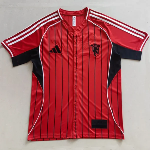 Manchester United 2025/26 Jersey Fan Version - Front View | KFCOOL