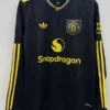 Manchester United 2025/26 Third Long Sleeve Jersey Fan Version - Front View Manchester United 2025/26 Third Long Sleeve Jersey Fan Version - Front View | KFCOOL