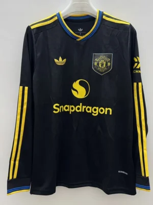 Manchester United 2025/26 Third Long Sleeve Jersey Fan Version - Front View | KFCOOL
