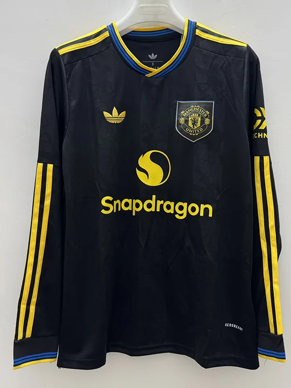 Manchester United 2025/26 Third Long Sleeve Jersey Fan Version - Front View Manchester United 2025/26 Third Long Sleeve Jersey Fan Version - Front View | KFCOOL