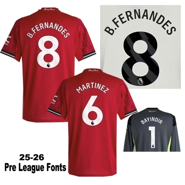 Manchester United 2025/26 Third Jersey Fan Version - Detail View 3 | KFCOOL