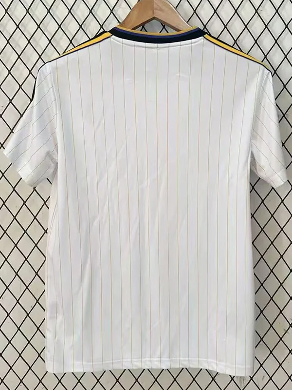 Manchester United 2025/26 White Training Shirt Fan Version - Back View | KFCOOL