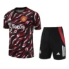 Manchester United 2025/26 Training Short Suit - Front View Manchester United 2025/26 Training Short Suit - Front View | KFCOOL