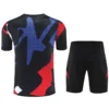 Manchester United 2025/26 Black Training Short Suit - Back View | KFCOOL