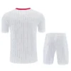 Manchester United 2025/26 White Training Short Suit - Back View | KFCOOL