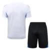 Manchester United 2025/26 White Blue Training Short Suit - Back View Manchester United 2025/26 White Blue Training Short Suit - Back View | KFCOOL