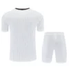 Manchester United 2025/26 White Yellow Training Short Suit - Back View Manchester United 2025/26 White Yellow Training Short Suit - Back View | KFCOOL