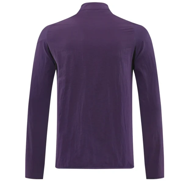 Manchester United 2025/26 Purple Windbreaker - Back View | KFCOOL