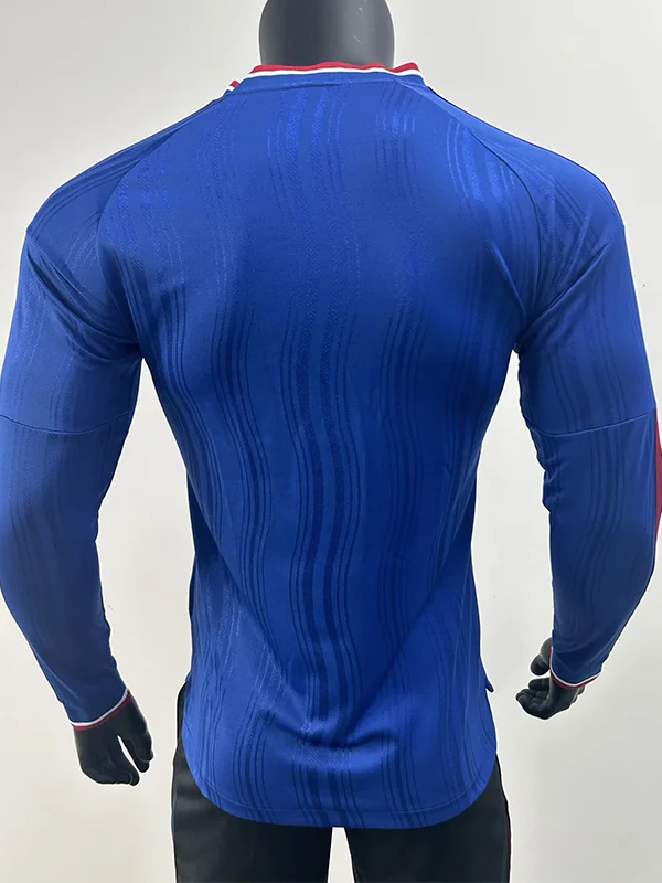 Manchester United 2026/27 Away Long Sleeve Jersey Player Version - Back View | KFCOOL