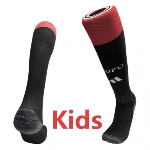 Manchester United 2026/27 Home Socks - Front View Manchester United 2026/27 Home Socks - Front View | KFCOOL