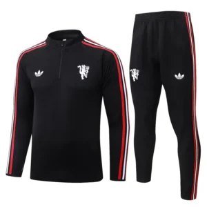 Manchester United 2026/27 Half Pull Tracksuit - Front View Manchester United 2026/27 Half Pull Tracksuit - Front View | KFCOOL