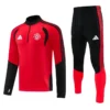 Manchester United 2026/27 Red Half Pull Tracksuit - Front View - KFCool – Football Jerseys & Soccer Kits Store Manchester United 2026/27 Red Half Pull Tracksuit - Front View | KFCOOL