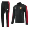 Manchester United 2026/27 Black Jacket Tracksuit - Front View - KFCool – Football Jerseys & Soccer Kits Store Manchester United 2026/27 Black Jacket Tracksuit - Front View | KFCOOL
