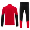 Manchester United 2026/27 Black Red Jacket Tracksuit - Back View | KFCOOL