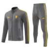 Manchester United 2026/27 Grey Jacket Tracksuit - Front View - KFCool – Football Jerseys & Soccer Kits Store Manchester United 2026/27 Grey Jacket Tracksuit - Front View | KFCOOL