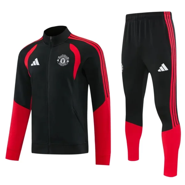 Manchester United 2026/27 Red Jacket Tracksuit - Front View - KFCool – Football Jerseys & Soccer Kits Store Manchester United 2026/27 Red Jacket Tracksuit - Front View | KFCOOL
