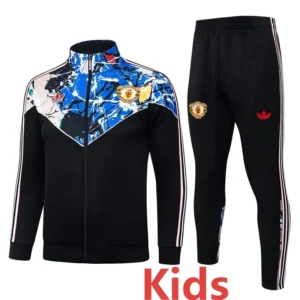 Manchester United 2026/27 Kids Jacket Tracksuit - Front View | KFCOOL