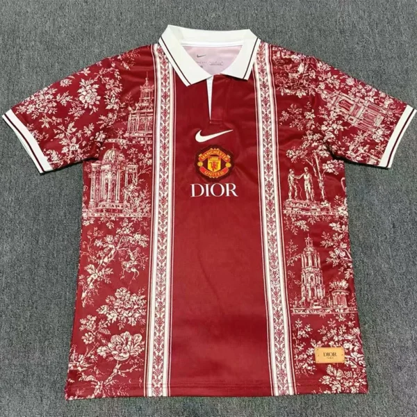Manchester United 2026/27 Red Polo Shirt - Front View | KFCOOL