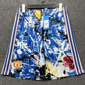 Manchester United 2026/27 Special Edition Shorts - Front View Manchester United 2026/27 Special Edition Shorts - Front View | KFCOOL
