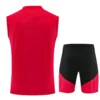 Manchester United 2026/27 Red Sleeveless Shorts - Back View Manchester United 2026/27 Red Sleeveless Shorts - Back View | KFCOOL