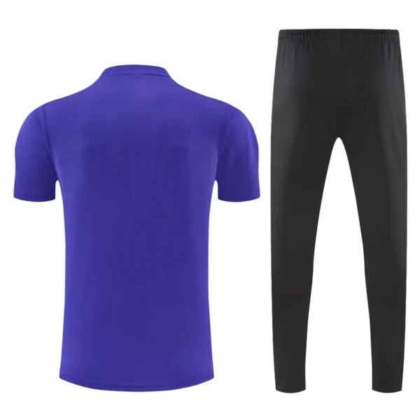 Manchester United 2026/27 Purple Short Sleeve Pants Suit - Back View | KFCOOL
