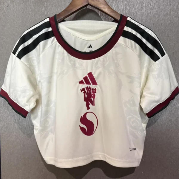 Manchester United 2026/27 Third Women Crop Jersey Fan Version - Front View Manchester United 2026/27 Third Women Crop Jersey Fan Version - Front View | KFCOOL