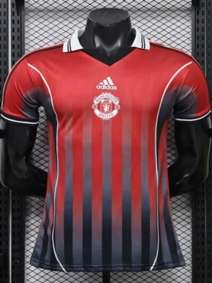 Manchester United 2026/27 Red Black Training Shirt Player Version - Front View | KFCOOL