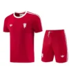 Manchester United 2026/27 Red Training Short Suit - Front View | KFCOOL